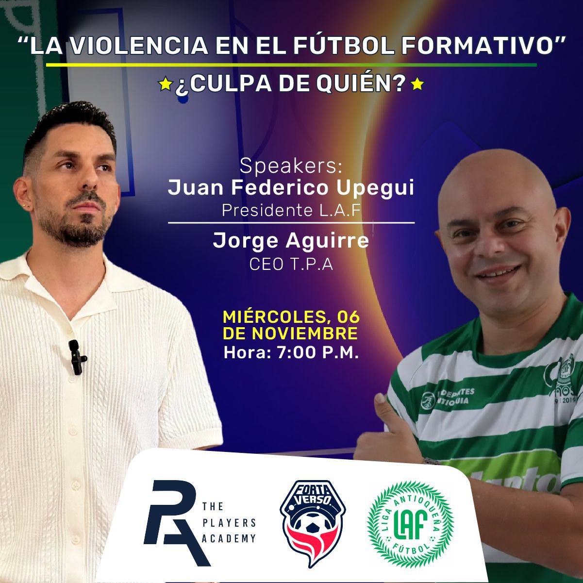 La violencia en el fútbol formativo